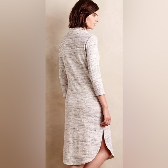 Anthropologie Saturday Sunday Women’s Cowled Midi Chemise Dress Size Sm… - Picture 3 of 14